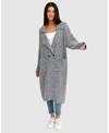 Belle & Bloom Born To Run Sustainable Sweater Coat - Grey