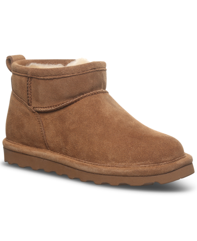 Bearpaw Kids' Big Girls Shorty Boots From Finish Line In Hickory