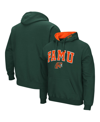 Colosseum Men's  Green Florida A&m Rattlers Isle Pullover Hoodie In Green