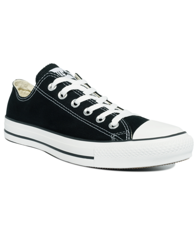 Converse Chuck Taylor All Star Low Top Black Sneakers Men In Black,white