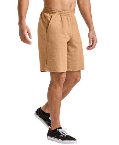 Alternative Apparel Men's Tri-blend French Terry Comfort Shorts In Brown