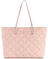 GUESS POWER PLAY LARGE QUILTED TECH TOTE