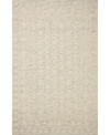Loloi Cecelia Cec-01 2'3" X 3'9" Area Rug In Mist,ivory
