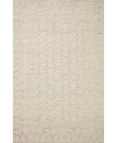 Loloi Cecelia Cec-01 2'3" X 3'9" Area Rug In Mist,ivory