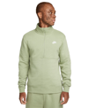 Nike Sportswear Club Half-zip Pullover In Oil Green
