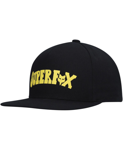 Fox Kids' Big Boys And Girls  Black Super Trik Snapback Hat