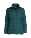Lands' End Women's Tall Down Puffer Jacket In Deep Balsam