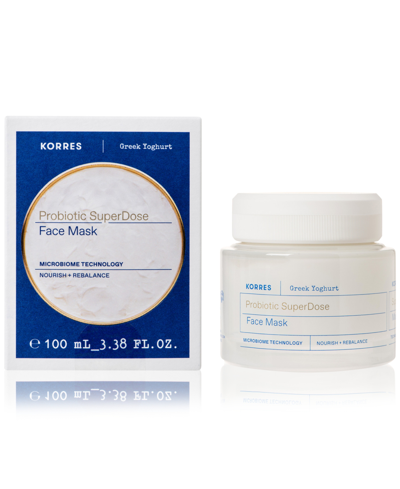 KORRES GREEK YOGHURT PROBIOTIC SUPERDOSE FACE MASK, 3.38 OZ.