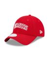 NEW ERA WOMEN'S NEW ERA RED TAMPA BAY BUCCANEERS COLLEGIATE 9TWENTY ADJUSTABLE HAT