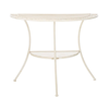 Safavieh Genson Outdoor End Table In Pearl White