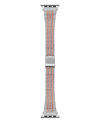 Posh Tech Unisex Eliza Stainless Steel Bicolor Band For Apple Watch Size- 42mm, 44mm, 45mm, 49mm In Two Tone Rose Gold