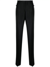 TOM FORD MID-RISE TAPERED TROUSERS