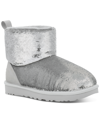 Ugg Classic Mini Mirror Ball Bootie In Silver