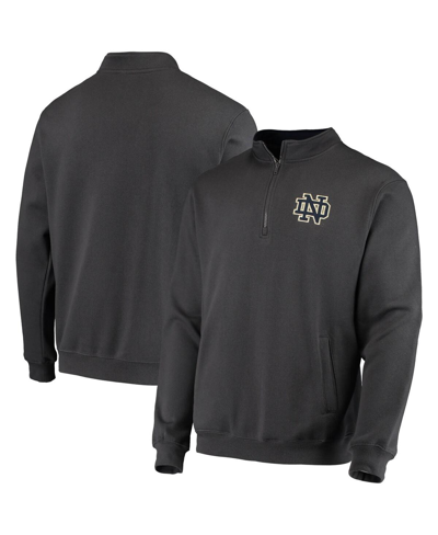 Colosseum Men's  Charcoal Notre Dame Fighting Irish Tortugas Logo Quarter-zip Jacket