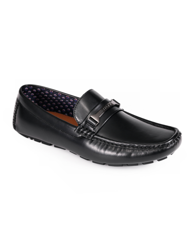 TOMMY HILFIGER MEN'S AXIN SLIP-ON PENNY DRIVERS