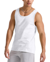 Alternative Apparel Men's Hanes Originals Tri-blend Crewneck Tank Top In White