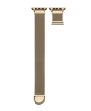 Posh Tech Infinity Mesh Stainless Steel Band For Apple Watch 44,45,46,49mm In New Gold
