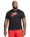 NIKE SPORTSWEAR MEN'S HERITAGE SCRIPT LOGO SHORT-SLEEVE CREWNECK T-SHIRT