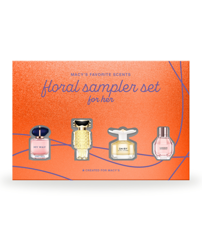 Macy's 4-pc. Women's Floral Fragrance Sampler Set, Created For  In No Color