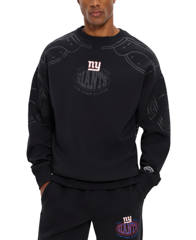 Hugo Boss Boss By  Men's Boss X Ny Giants Nfl Sweatshirt In Black