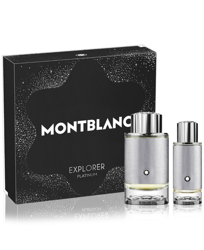 Montblanc Men's 2-pc. Explorer Platinum Eau De Parfum Gift Set In No Color