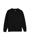 Pangaia Women's Recycled Cashmere Sweater — Black In Black