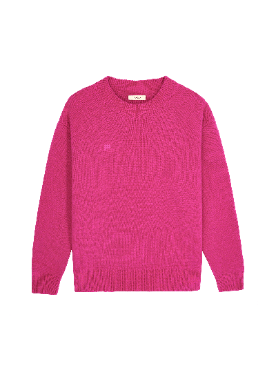 Pangaia Women's Recycled Cashmere Sweater — Tourmaline Pink