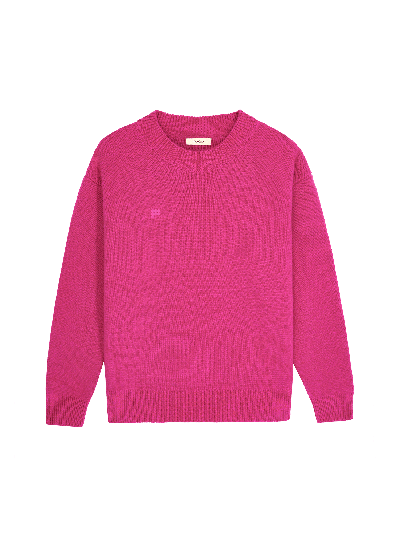 Pangaia Women's Recycled Cashmere Jumper In Tourmaline Pink