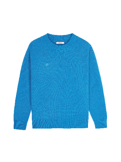 Pangaia Women's Recycled Cashmere Sweater — Cerulean Blue L