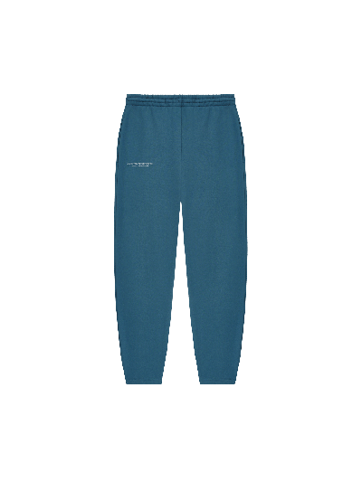 Pangaia Dna Barrel-leg Joggers In Storm Blue