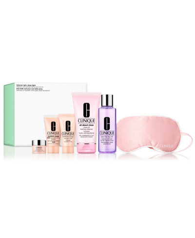 Clinique 6-pc. Cleanse Right, Sleep Tight Set (a $111 Value!) Exclusively At Macy's! In No Color