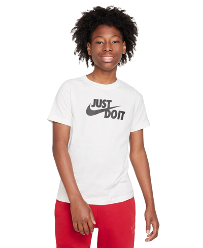 Nike Big Kids Sportswear Graphic T-shirt In White