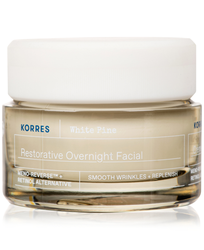 Korres White Pine Restorative Overnight Facial