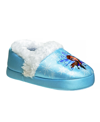 Disney Little Girls Frozen Anna And Elsa Dual Sizes Lightweight Slippers In Blue,white