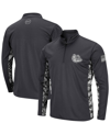 Colosseum Charcoal Washington State Cougars Oht Military Appreciation Digital Camo Lightweight Quart In Charcoal
