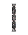 Posh Tech Demi Beaded Band For Apple Watch 40,41,42mm In Black