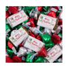 Just Candy 131 Pcs Christmas Candy Chocolate Party Favors Hershey's Miniatures & Red, Green & Silver Kisses (1. In Assorted Pre-pack
