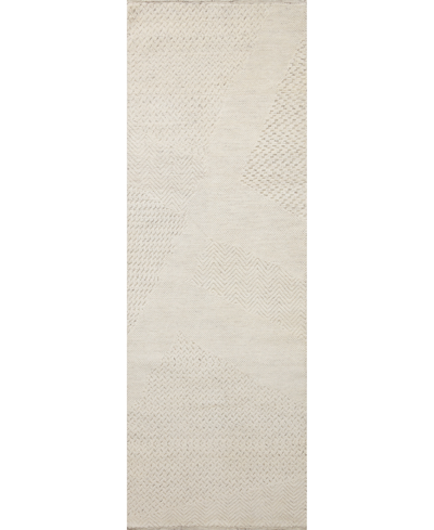 Amber Lewis X Loloi Collins Coi-02 2'9" X 8' Runner Area Rug In Ivory