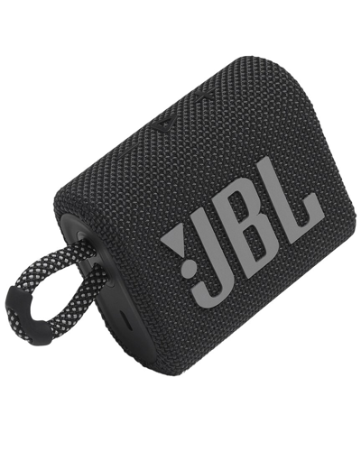 Jbl Black Go 3 Waterproof Portable Bluetooth Speaker
