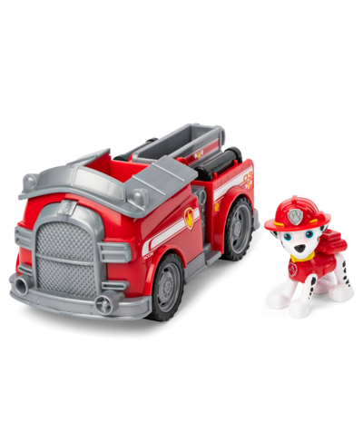 Paw Patrol Marshall's Fire Engine Vehicle With Collectible Figure In No Color