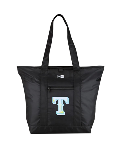 New Era Men's And Women's  Texas Rangers Color Pack Tote Bag In Black