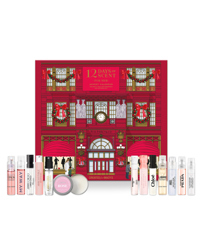 Macy's 12-pc.  Favorite Scents 12 Days Of Scent For Her Advent Calendar, Created For  In No Color
