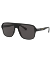 Dolce & Gabbana Dolce&gabbana Man Sunglasses Dg6134 In Transparent Grey,black,grey