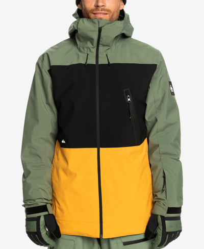 QUIKSILVER MEN'S SNOW SYCAMORE HOODED JACKET