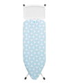 Brabantia Ironing Board C, 49 X 18", 124 X 45 Centimeter With Solid Steam Unit Holder, 1" 25 Millimeter And Wh In Fresh Breeze