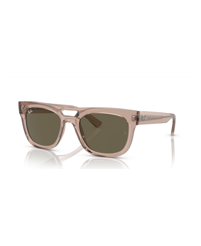 Ray Ban Unisex Phil Bio-based Sunglasses Rb4426 In Transparent Light Brown