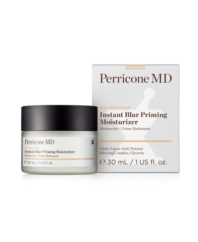 Perricone Md No Makeup Instant Blur Priming Moisturizer, 1 Oz. In No Color