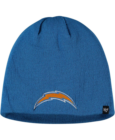 47 Brand Men's Powder Blue Los Angeles Chargers Primary Logo Knit Beanie