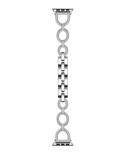 Posh Tech Women's Coco Stainless Steel Band For Apple Watch Size- 38mm, 40mm, 41mm In Silver