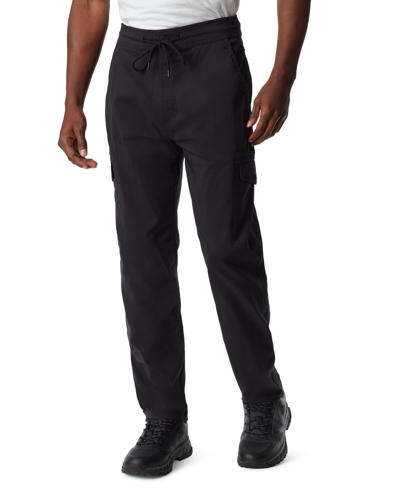Bass Outdoor Men's Slim-straight Fit Cargo Joggers In Caviar